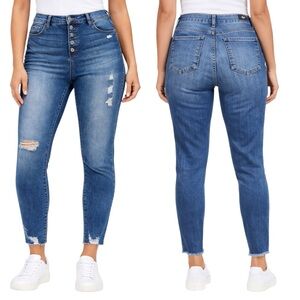 Kut From The Kloth Connie Fab Ab High Rise Ankle Skinny Jeans Size 14